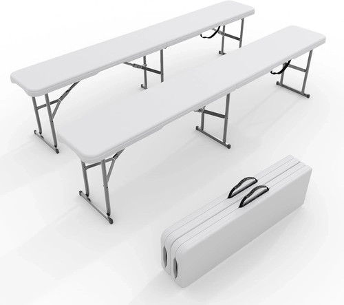 Set 6ft plastic - of, folding