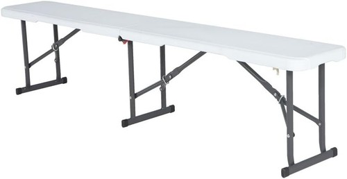 Sturdy white plastic - sturdy,