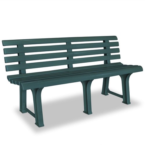 Plastic garden bench patio - garden,
