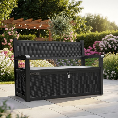 Garden storage bench - storage,