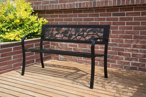 Outdoor seater garden bench - 3,
