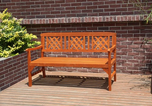 Garden bench 146cm - garden, seater