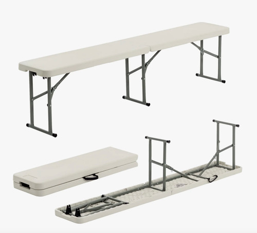 Keter fold foldable bench - fold, go