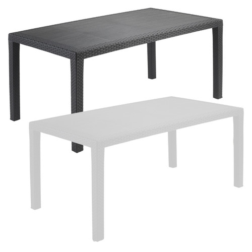 Rectangle garden plastic patio - plastic,